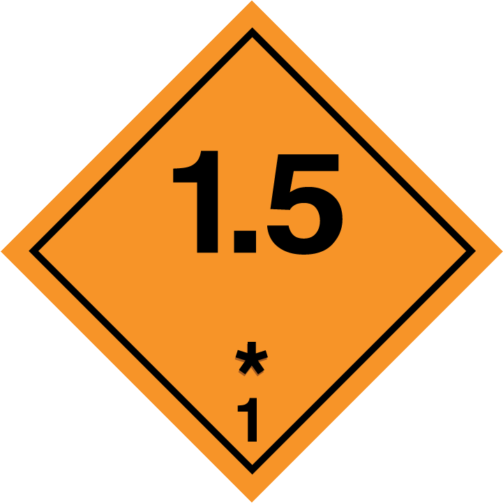 Class 1.5 (Explosive)